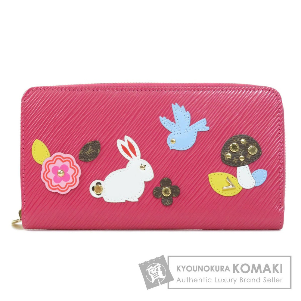 Louis Vuitton Zippy Wallet Animal Motif Long Wallet Epi Leather